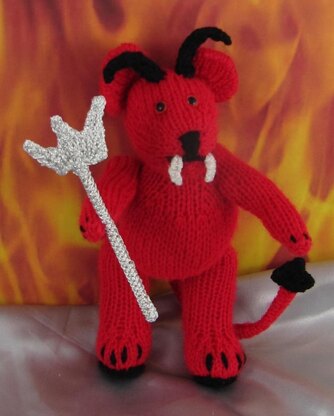 Red Devil Teddy Bear