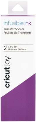 Cricut Joy Infusible Ink Transfer Sheet 4.5"X12" 2/Pkg - Wild Aster