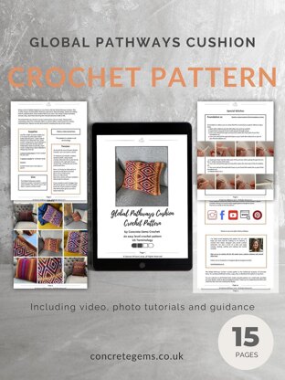 Global Pathways Cushion