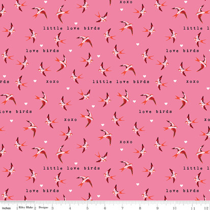 Riley Blake Sending Love - Pink- RBC10083PINK