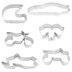 R&M Racing Cookie Cutters Set of 6