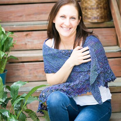 Hana Shawl - knitting pattern