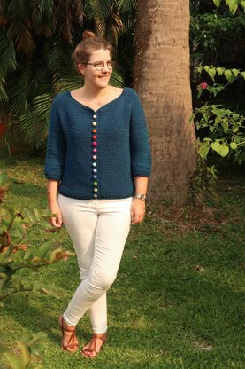 Bonbon Cardigan raglan