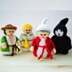 Scrooge Christmas Carol Dolls Knitting Pattern - Toy Knitting Pattern