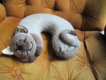 Snoozing Cat Travel Pillow