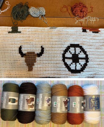 Western Cowboy Baby Blanket