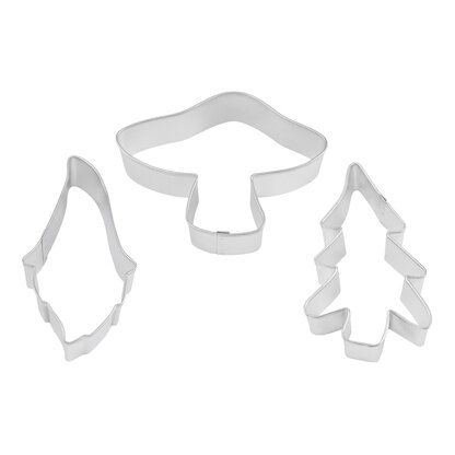 R&M Enchanted Gnome Cookie Cutters Set of 3
