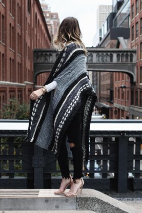 Alphabet City Cape Scarf