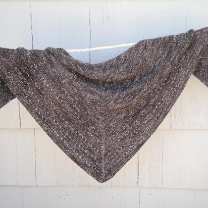 Espresso Shawl