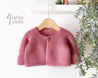 4 years - PINK LADY Knitted Cardigan