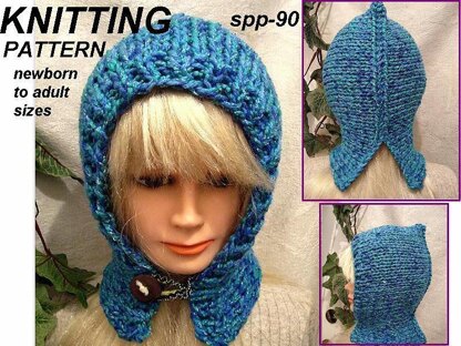Sydnee Hoodie | Knitting Pattern by SweetPotatoPaterns