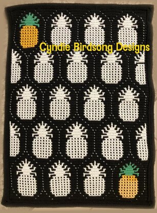 Pineapple Paradise Mosaic Crochet projects