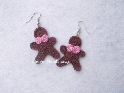 Gingerbread earrings