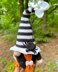 Black and white Halloween Witch