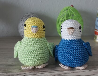 Crochet Pattern Budgie´s Jamie & Flocke!