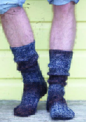 Ribbed and Stocking Stitch Socks in Hayfield Illusion DK - 7935 - Downloadable PDF
