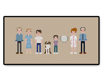 Flight of the Navigator - PDF Cross Stitch Pattern