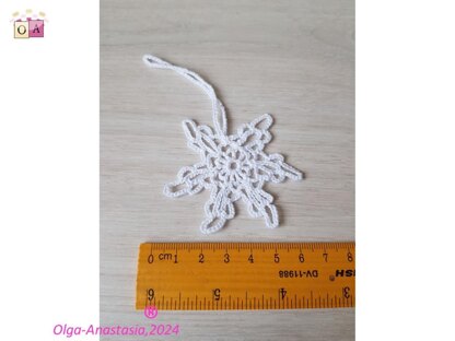 Crochet snowflake 96