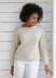 Brancaster Jumper - Knitting Pattern For Women in Debbie Bliss Falkland Aran