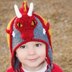 Crochet Dragon Hat Pattern