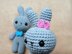 Amigurumi easter bunny