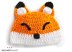Sleepy Fox Baby Hat