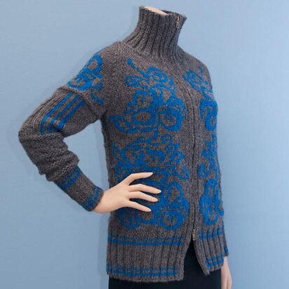 DIY_FLOWER-CARDIGAN_1204-014_English_XS-S-M - knitting pattern