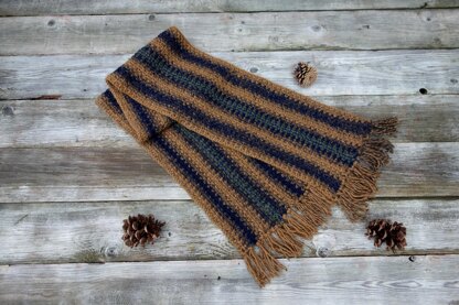 Moss Fringed Scarf