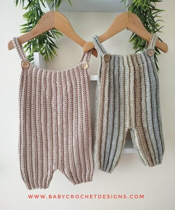 Little Rib Dungarees