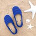 Seaside Slip-Ons - Shoes with Flip Flop Soles
