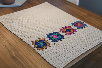 Granny Square Dish Towel