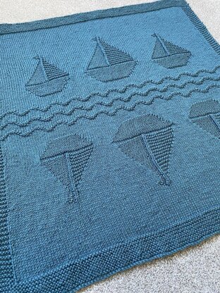 Sail Boat Blanket