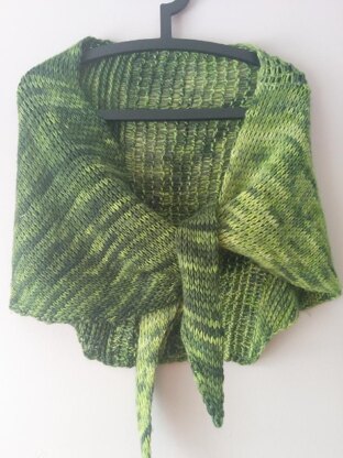 Green Tea shawl