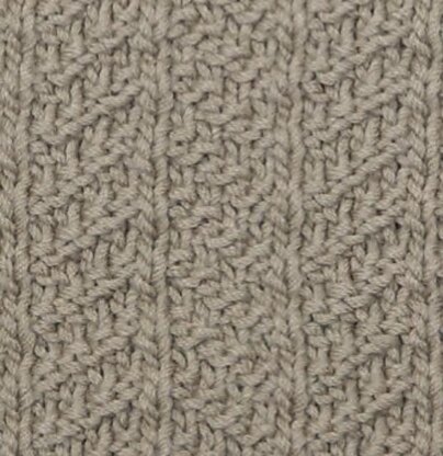 Herringbone Cowl Pullover