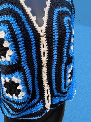 Boho Crochet Cardigan