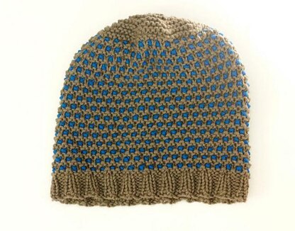 Mosaic Color Work Hat and Scarf