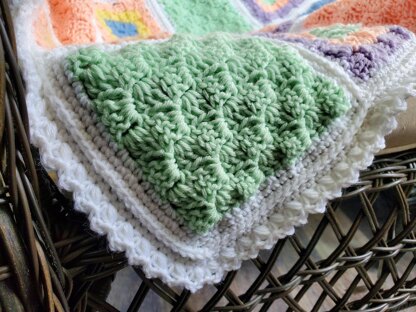 Building Blocks Baby Blanket