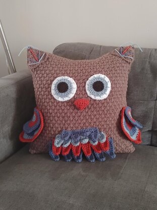 Owl Pillow Cover