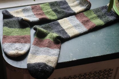 Easy Toe-Up Socks