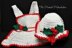 Missy Claus Apron & Hat 12-122B