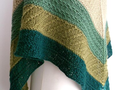 Sampler shawl
