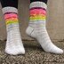 Colourful Geometry Socks
