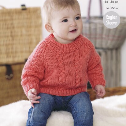 Cardigans & Sweater in King Cole Comfort Aran - 4644 - Downloadable PDF