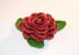 Rose and Leaves Embellishment