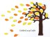 Autumn Tree and Wind Applique