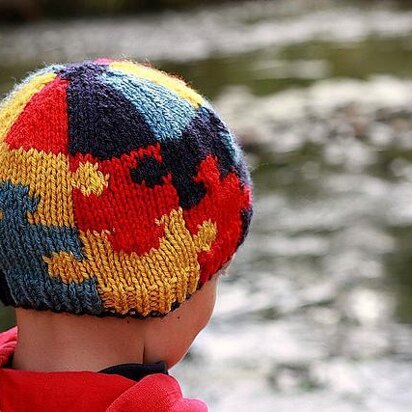 Autism Awareness Puzzle Hat