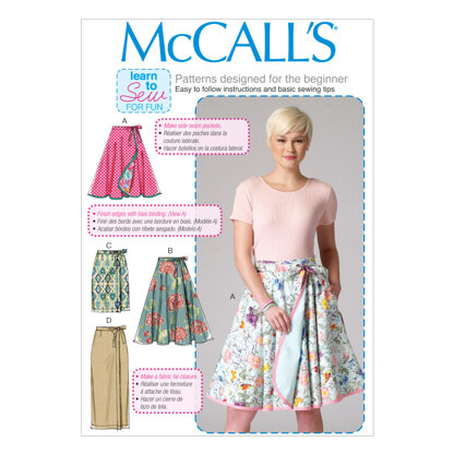 McCall's Misses' Skirts M7129 - Sewing Pattern