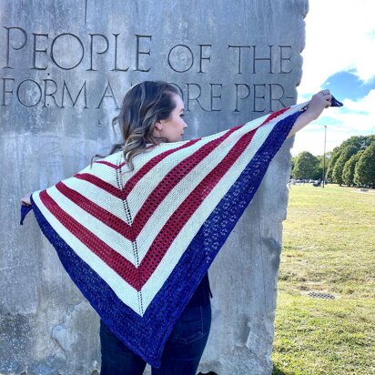 Stars & Stripes Shawl