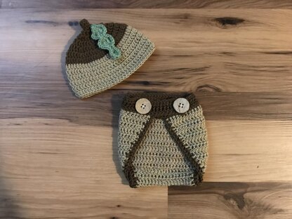 Acorn Baby Outfit