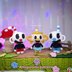 Cuphead, Mugman and Ms. Chalice amigurumi pattern (chibi version)